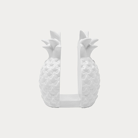 NWT Lilly Pulitzer Ceramic Pineapple Napkin Holder - Picture 1 of 3